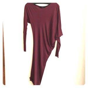 BCBGMAXAZRIA asymmetrical dress